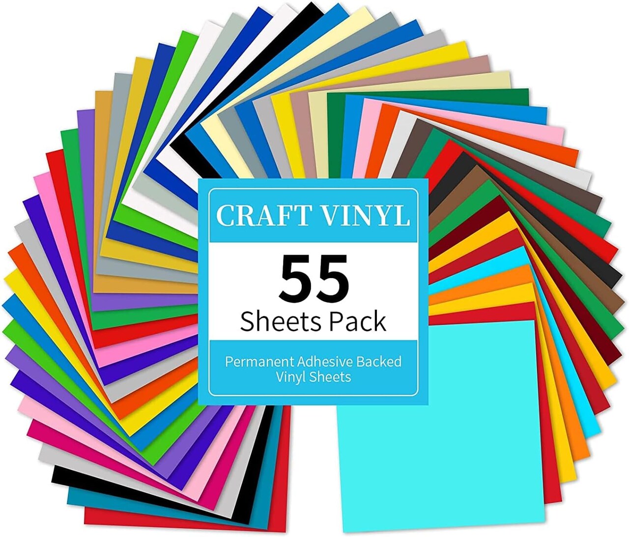 Holographic Vinyl - (12 X 12)12 Pack Holographic Permanent Vinyl Sheets  for All Cutting Machine for Crafts, Decal and Any DIY Projects